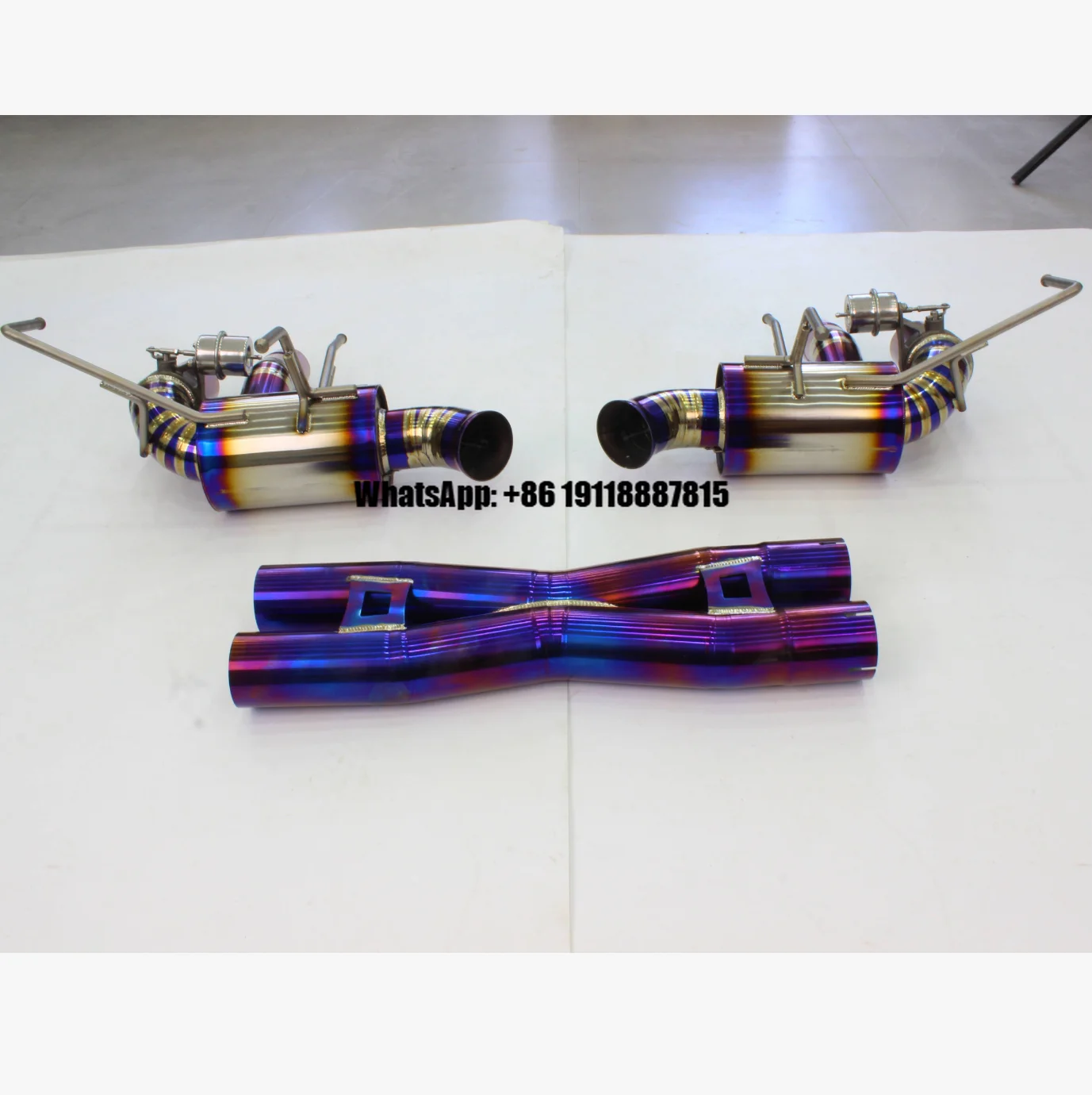 Catback Exhaust Automobile Exhaust System Titanium Alloy for Ferrari 812 Titanium Catback Exhaust System
Catback Exhaust Automobile Exhaust System Titanium Alloy for Ferrari 812 Titanium Catback Exhaust System