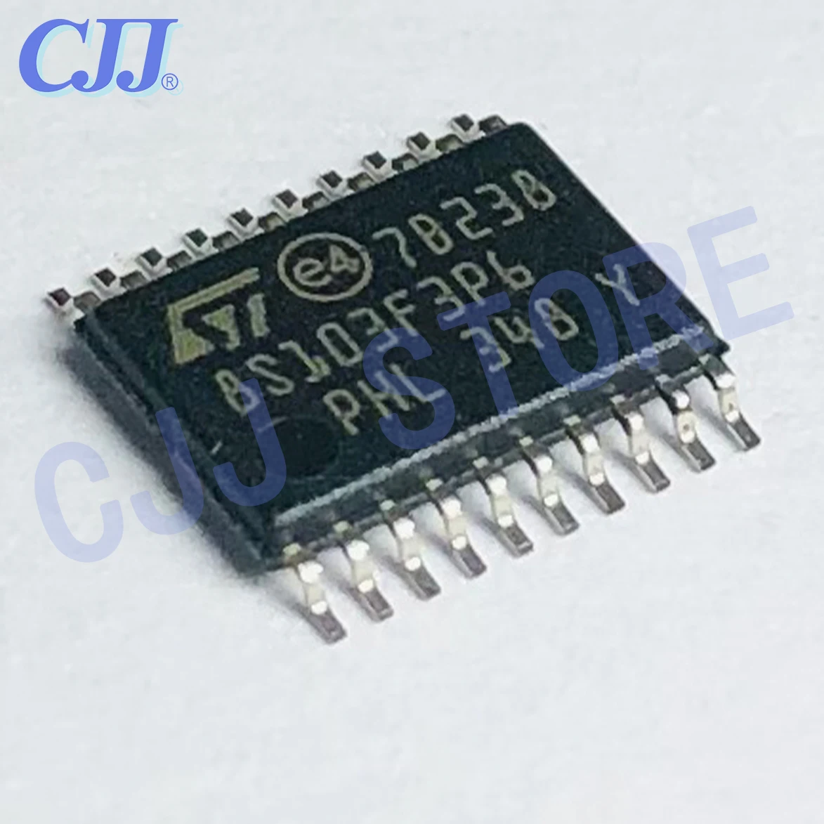 1~2500PCS/Lot 8S103F3P6 Marking STM8S103F3P6 STM8S103F3P6TR 8S103 8bit SMD MCU TSSOP20 new and original
1~2500PCS/Lot 8S103F3P6 Marking STM8S103F3P6 STM8S103F3P6TR 8S103 8bit SMD MCU TSSOP20 new and original