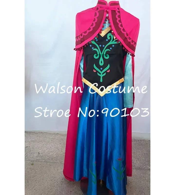 25COSВзрослойное женское платье принцессы Анны и Эльзы с накидкой, карнавальный костюм на Хэллоуин, XS-2XL
25COSВзрослойное женское платье принцессы Анны и Эльзы с накидкой, карнавальный костюм на Хэллоуин, XS-2XL