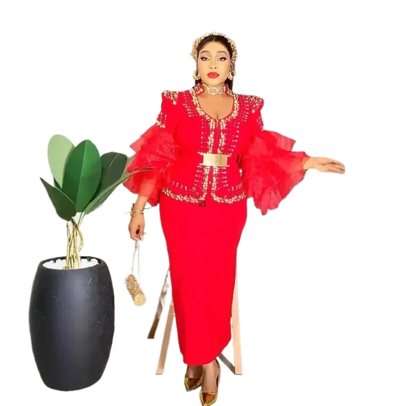 Plus Size Elegant African Dresses For Women 2025 New Africa Clothing Turkey Wedding Party Long Dress Dashiki Ankara Outfits Robe
Plus Size Elegant African Dresses For Women 2025 New Africa Clothing Turkey Wedding Party Long Dress Dashiki Ankara Outfits Robe