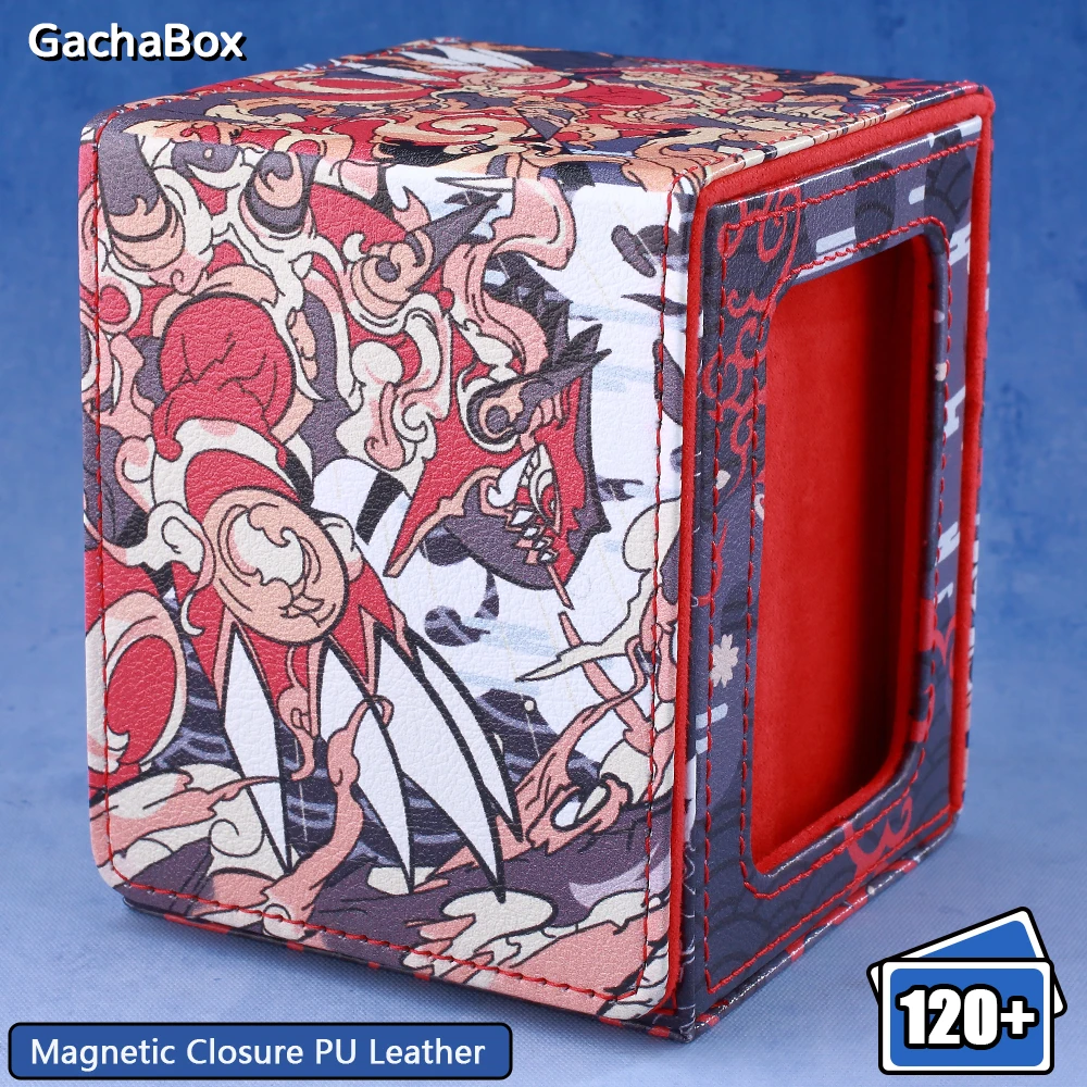 Коробка для колоды карт Groudon вмещает 120 карт с рукавами для PTCG TCG/YGO/TCGMTG, портативное хранилище карт из искусственной кожи, подарок для любителей
Коробка для колоды карт Groudon вмещает 120 карт с рукавами для PTCG TCG/YGO/TCGMTG, портативное хранилище карт из искусственной кожи, подарок для любителей