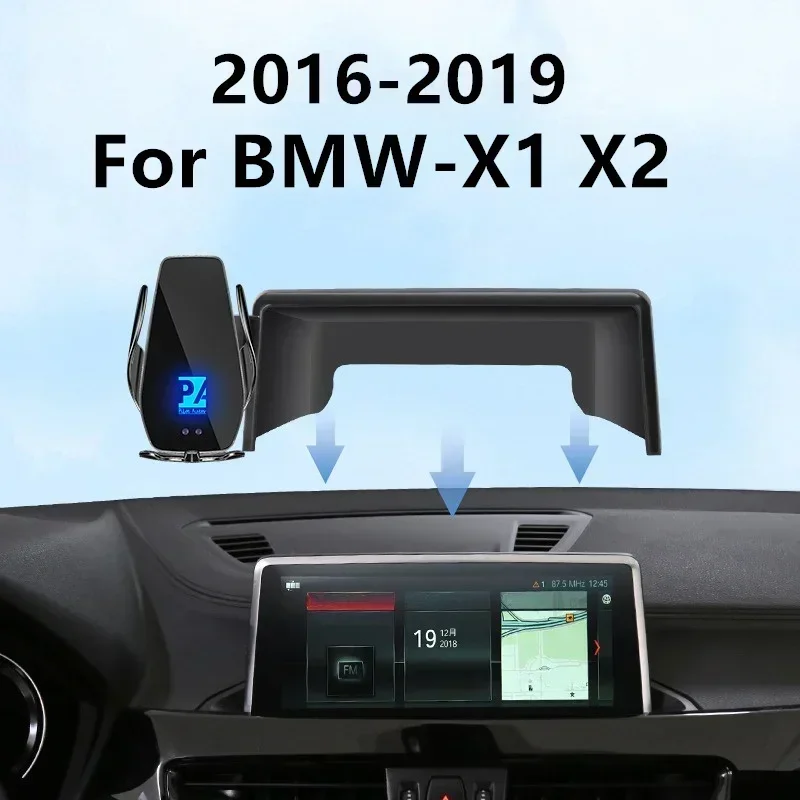 For 2016-2019 BMW X1 X2 Car Screen Phone Holder Wireless Charger Navigation GPS Phones Mount Bracket 6.5 8.8 Inch Size
For 2016-2019 BMW X1 X2 Car Screen Phone Holder Wireless Charger Navigation GPS Phones Mount Bracket 6.5 8.8 Inch Size