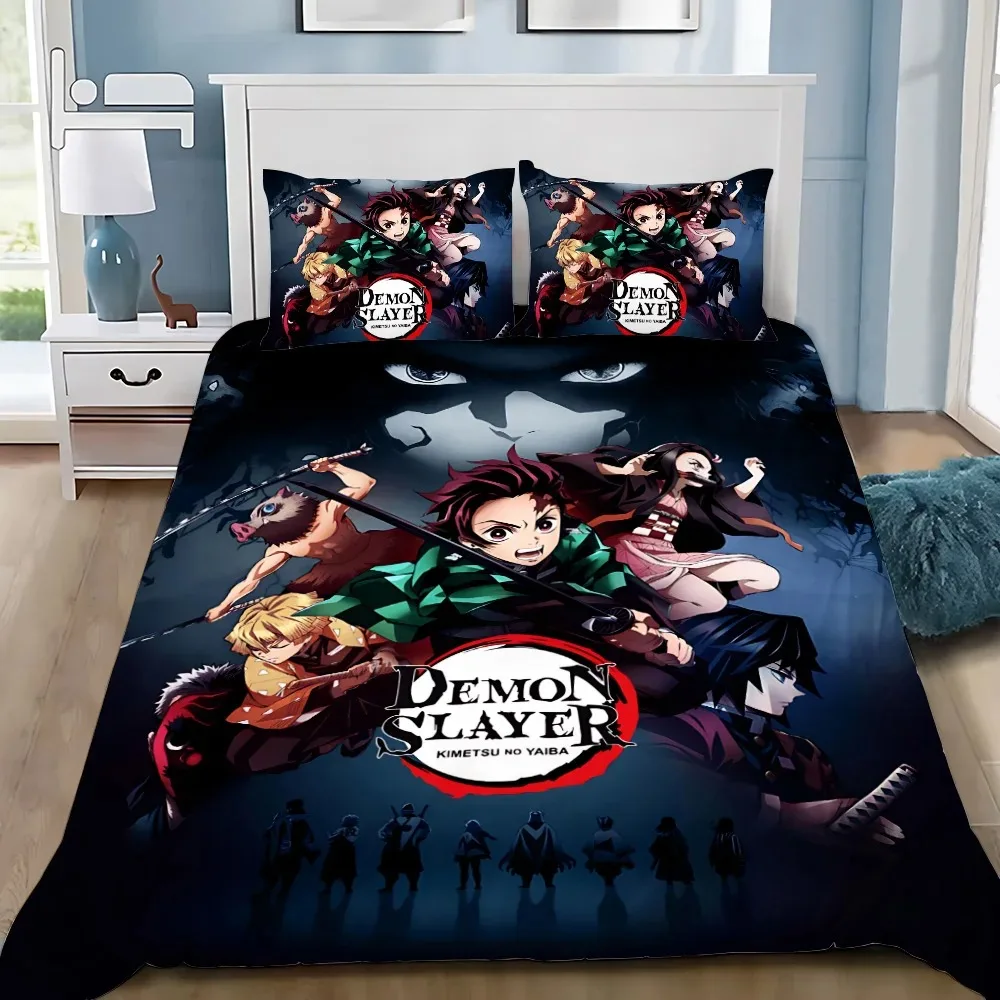 Demon Slaye Duvet Cover Pillowcase Kamado Nezuko Bedding Set Adult Boy Girl Bedroom Decoration Gift Single Double Size
Demon Slaye Duvet Cover Pillowcase Kamado Nezuko Bedding Set Adult Boy Girl Bedroom Decoration Gift Single Double Size