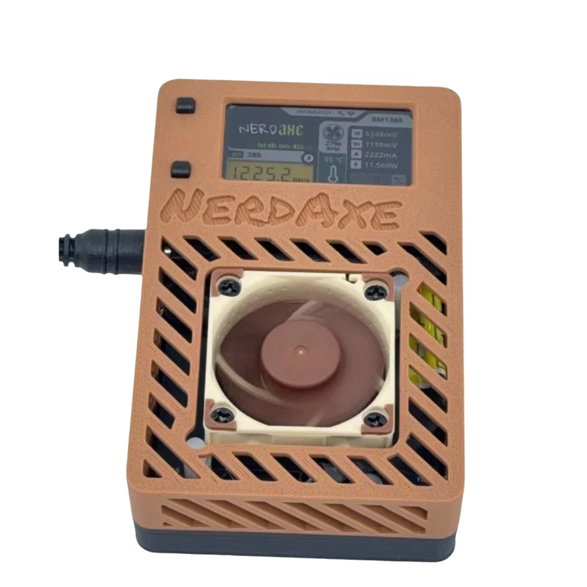 NerdAxe Miner 500Gh/S Nerdminer BM1366 ASIC Chip Bitaxe BTC Miner Solo Lottery Miner Супер бесшумный вентилятор US PLUGJAS
NerdAxe Miner 500Gh/S Nerdminer BM1366 ASIC Chip Bitaxe BTC Miner Solo Lottery Miner Супер бесшумный вентилятор US PLUGJAS