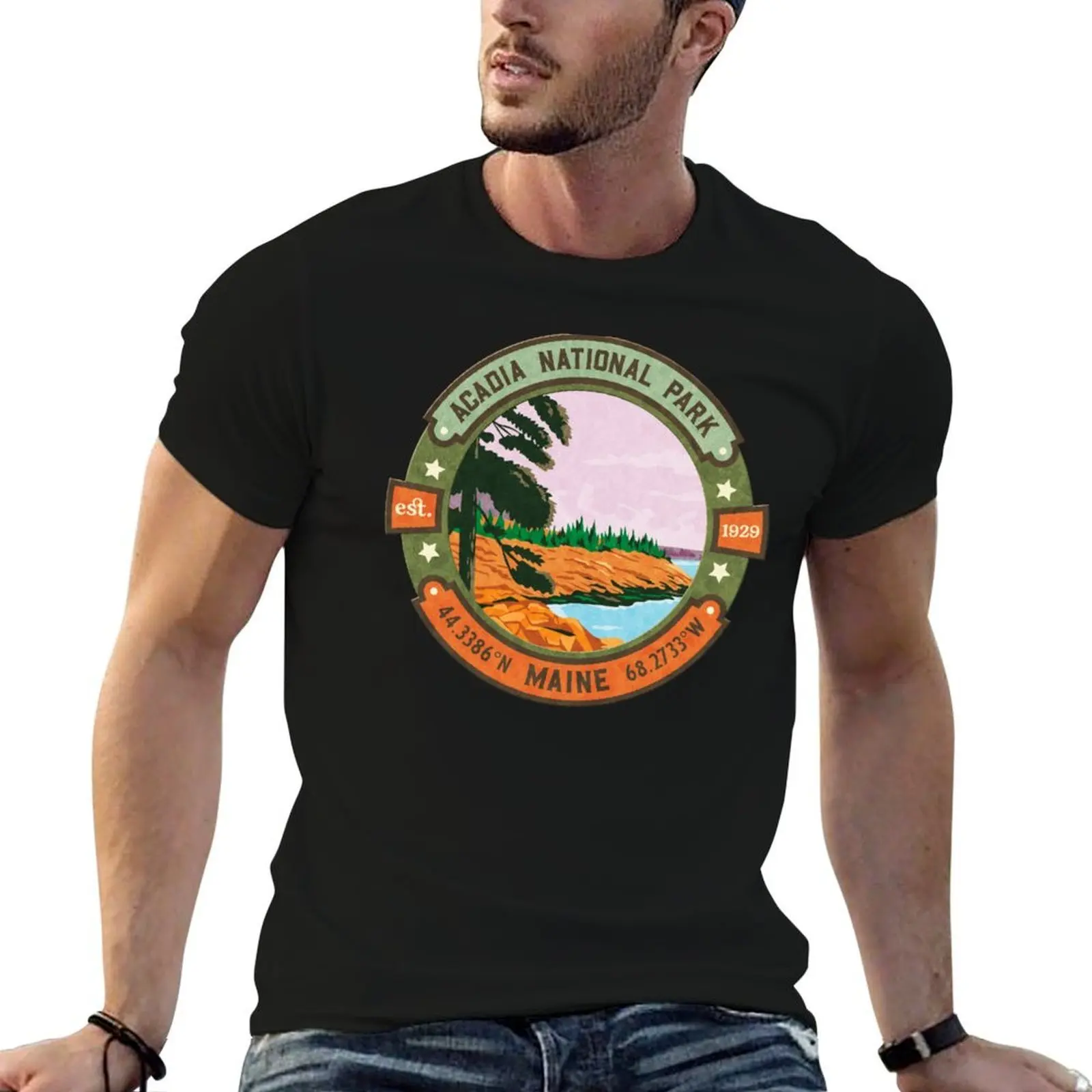 Acadia National Park Maine T-Shirt cotton t shirt pack cotton t shirts high quality t shirt man plain T-shirt
Acadia National Park Maine T-Shirt cotton t shirt pack cotton t shirts high quality t shirt man plain T-shirt