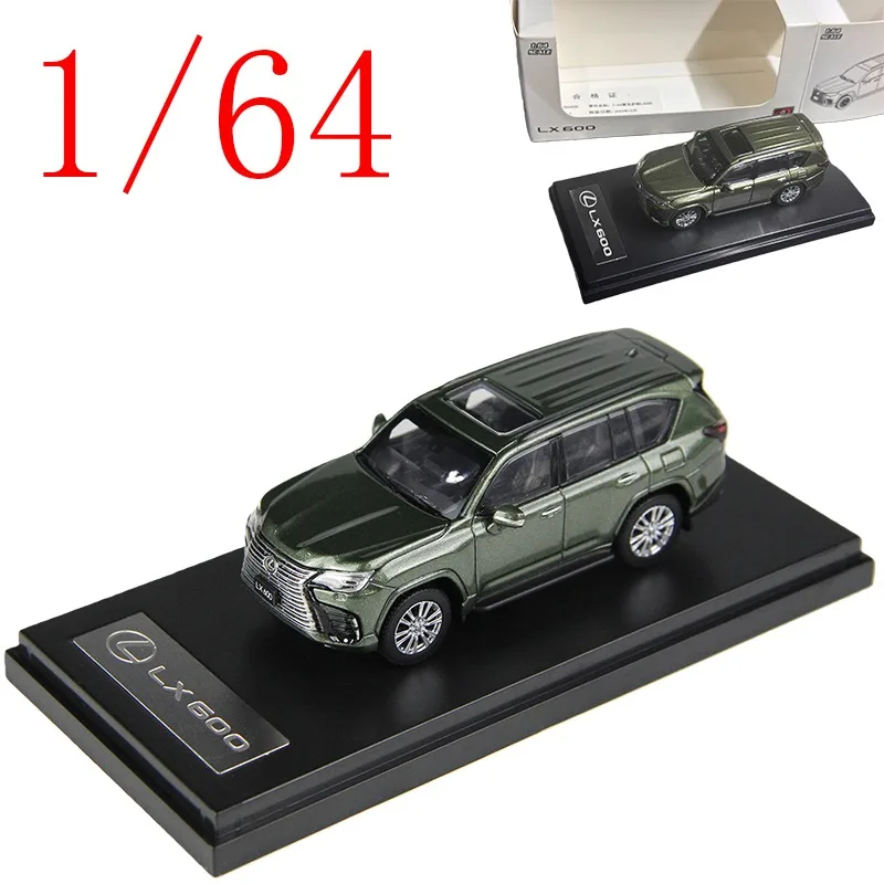 LCD Diecast 1/64 Scale Lexus Alloy Model Cars Lexus LX600 Green Play Vehicles Toys for Boys Gift Original Box
LCD Diecast 1/64 Scale Lexus Alloy Model Cars Lexus LX600 Green Play Vehicles Toys for Boys Gift Original Box