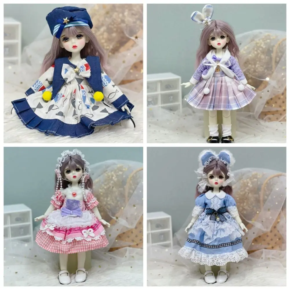 Модная одежда для кукол Lorita 1/6 BJD с головным убором, красивое платье Lorita, милые игрушечные аксессуары для девочек
Модная одежда для кукол Lorita 1/6 BJD с головным убором, красивое платье Lorita, милые игрушечные аксессуары для девочек
