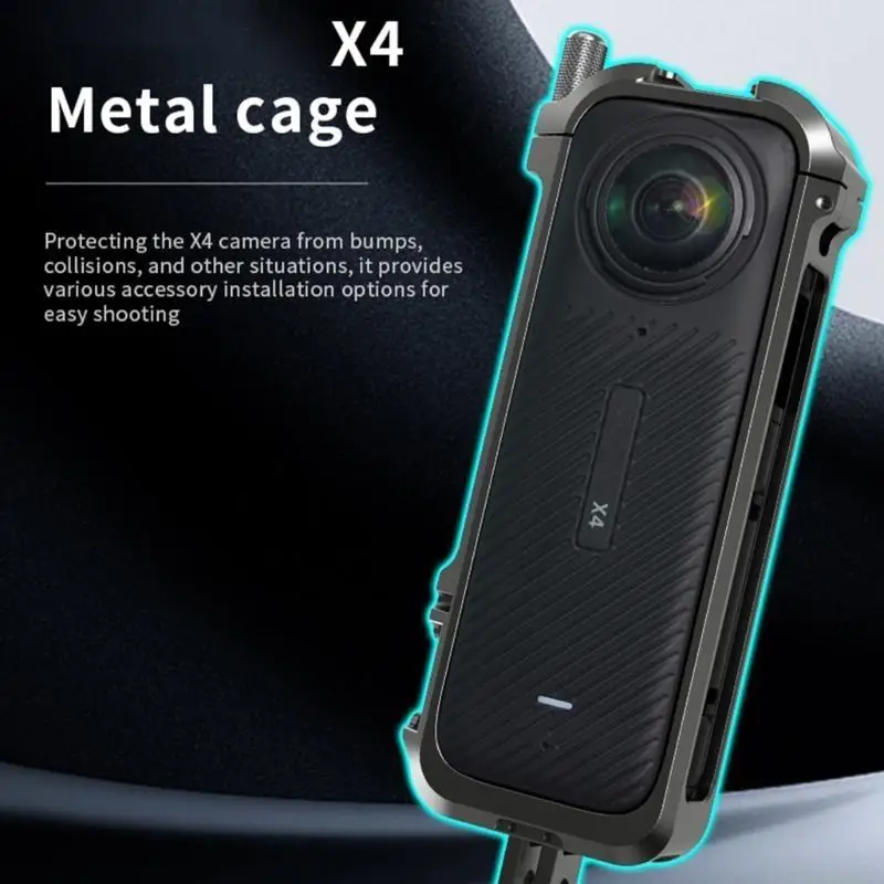 E56B Frame Cage for X4 Protective Border Housing Case Adapter Mount Metal Cage
E56B Frame Cage for X4 Protective Border Housing Case Adapter Mount Metal Cage
