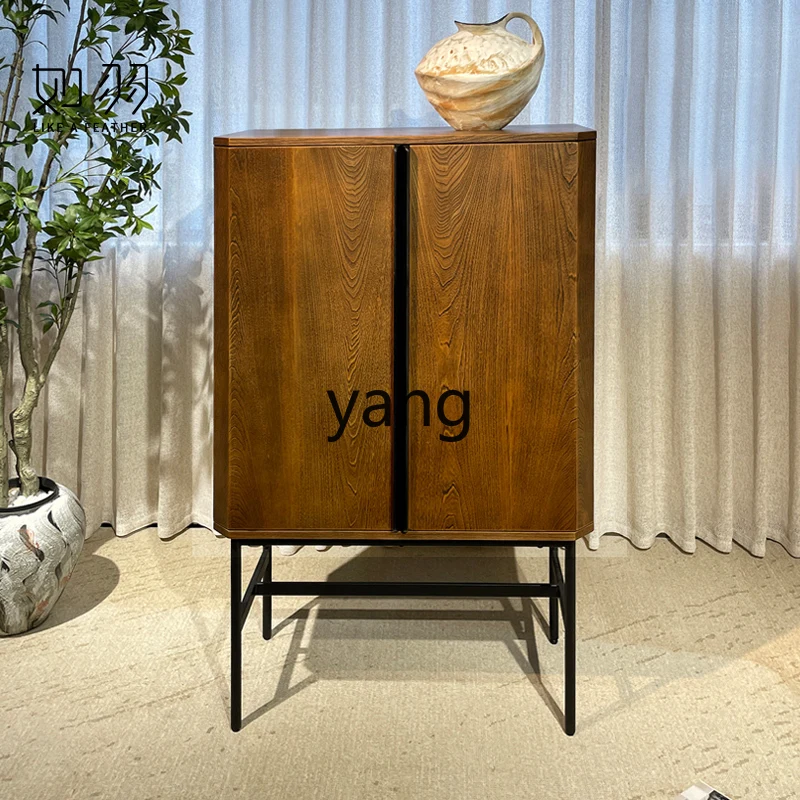 TGF original design antique solid wood dining side cabinet light retro living room locker
TGF original design antique solid wood dining side cabinet light retro living room locker