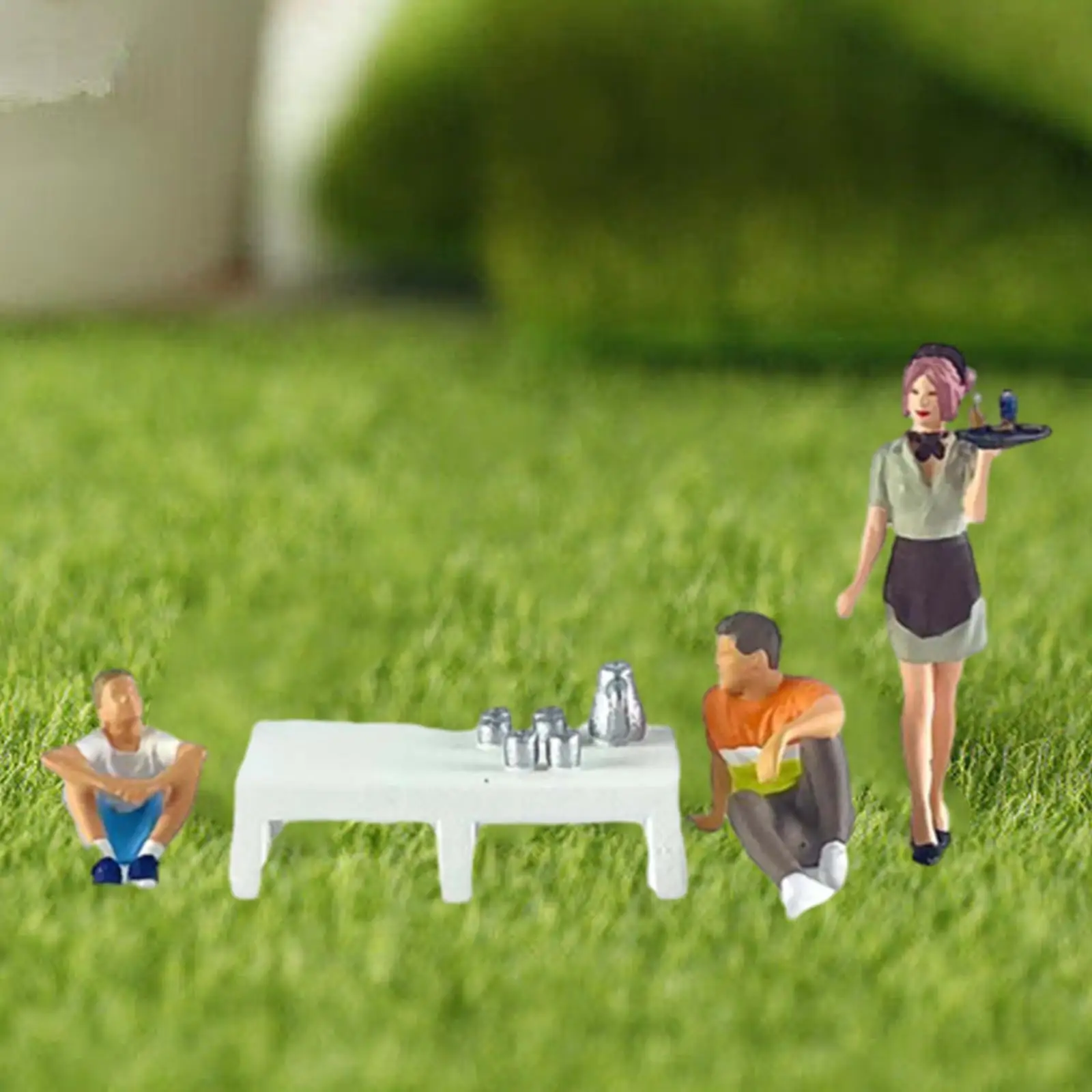 Set of 5 1/64 Scale Guest with Waiter Desk Water Pot Model Figurines for Diorama
Set of 5 1/64 Scale Guest with Waiter Desk Water Pot Model Figurines for Diorama