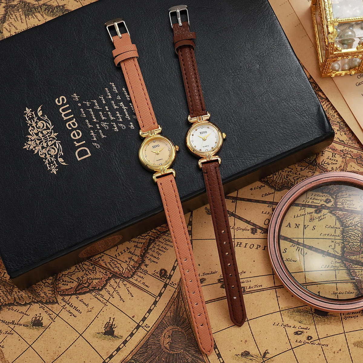 Delicate Light Luxury Ladies Quartz Watch Elegant Small Round Dial Fashion Exclusive Dress Watch for Women
Delicate Light Luxury Ladies Quartz Watch Elegant Small Round Dial Fashion Exclusive Dress Watch for Women