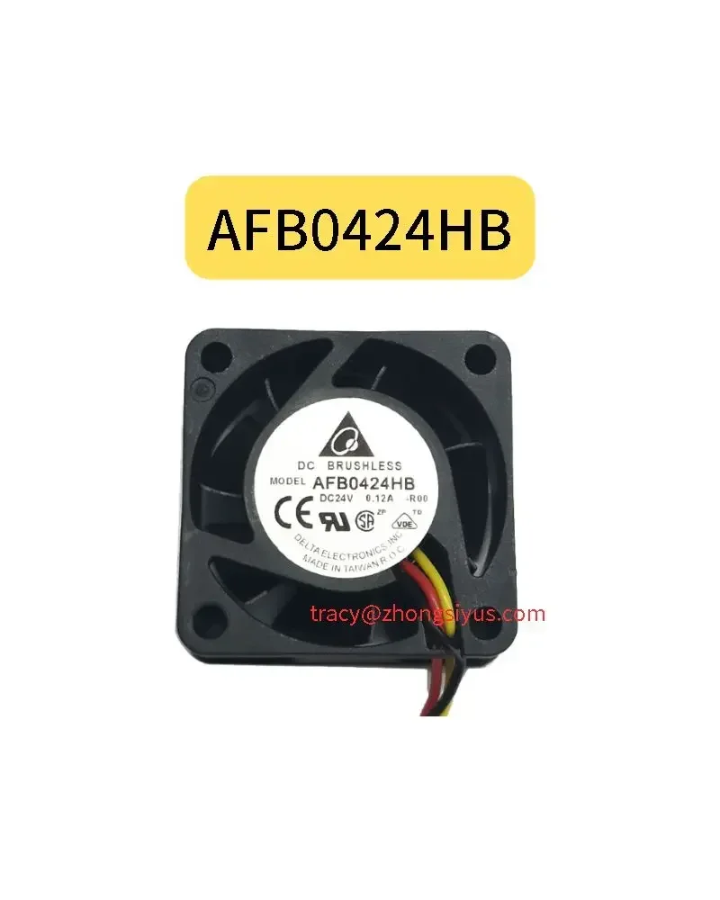 New AFB0424HB 24V 0.08A Three-wire DELTA Fan
New AFB0424HB 24V 0.08A Three-wire DELTA Fan