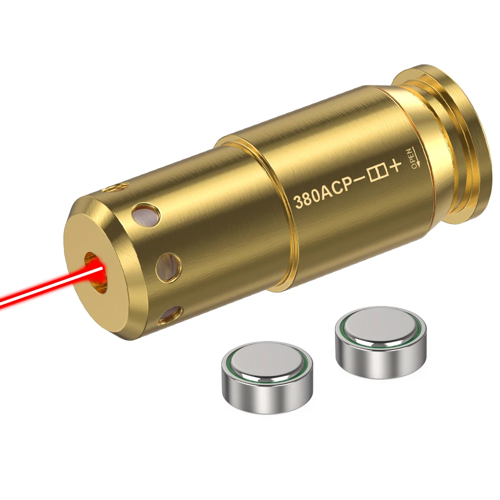 Лазерный прицел 380ACP: обеспечивает точную калибровку без регулировок, позволяя быстро настроить прицел.
Лазерный прицел 380ACP: обеспечивает точную калибровку без регулировок, позволяя быстро настроить прицел.