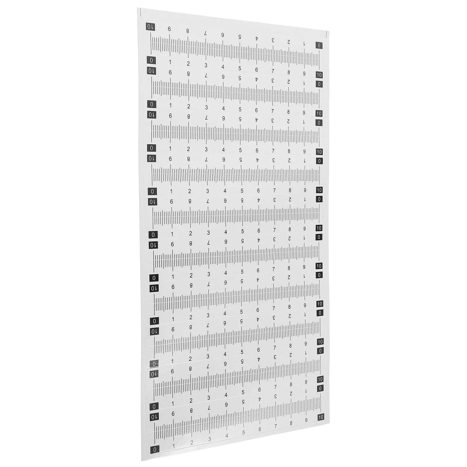 20 Sheet Scale Sticker Self Adhesive Ruler Waterproof Measuring Tape Boat Fish Ruler Clear Visibility Multiple Specifications
20 Sheet Scale Sticker Self Adhesive Ruler Waterproof Measuring Tape Boat Fish Ruler Clear Visibility Multiple Specifications