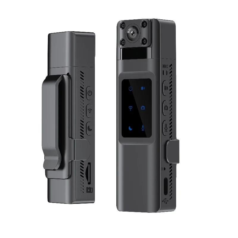 1080P HD Body Worn Camera 8 Hours Working Time Night Vision Portable Recorder with Rotatable Lens
1080P HD Body Worn Camera 8 Hours Working Time Night Vision Portable Recorder with Rotatable Lens