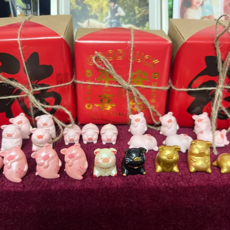 Lulu The Piggy Blind Box Blessing Little Pig Series Сумка-сюрприз Креативная коллекция маленьких кукол Украшение Милая подарочная игрушка Модная
Lulu The Piggy Blind Box Blessing Little Pig Series Сумка-сюрприз Креативная коллекция маленьких кукол Украшение Милая подарочная игрушка Модная