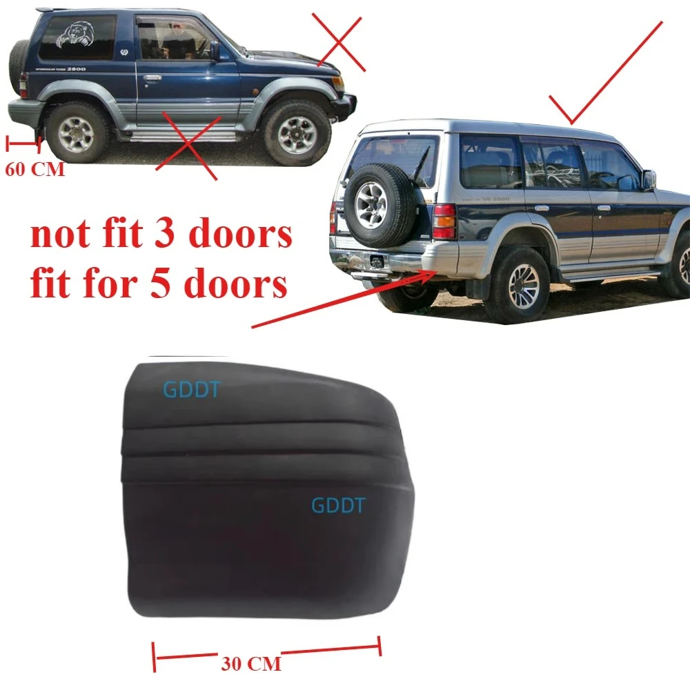 1 Piece Black 5 Doors Rear Bumper Corner Cover for Pajero V20 MB831053 No Screws Bumper Kit for Montero V30 V40 Wide or Narrow
1 Piece Black 5 Doors Rear Bumper Corner Cover for Pajero V20 MB831053 No Screws Bumper Kit for Montero V30 V40 Wide or Narrow