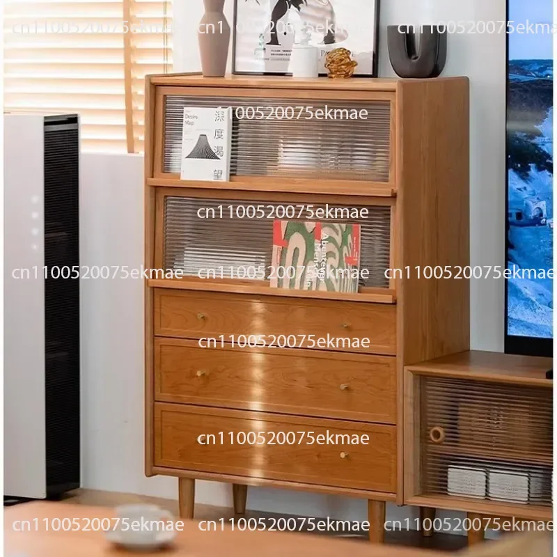 Museum Dining Side Cabinet Living Room Sofa Side Cabinet Locker Cherry Wood Solid Wood Kitchen Locker Storage Cupboard
Museum Dining Side Cabinet Living Room Sofa Side Cabinet Locker Cherry Wood Solid Wood Kitchen Locker Storage Cupboard
