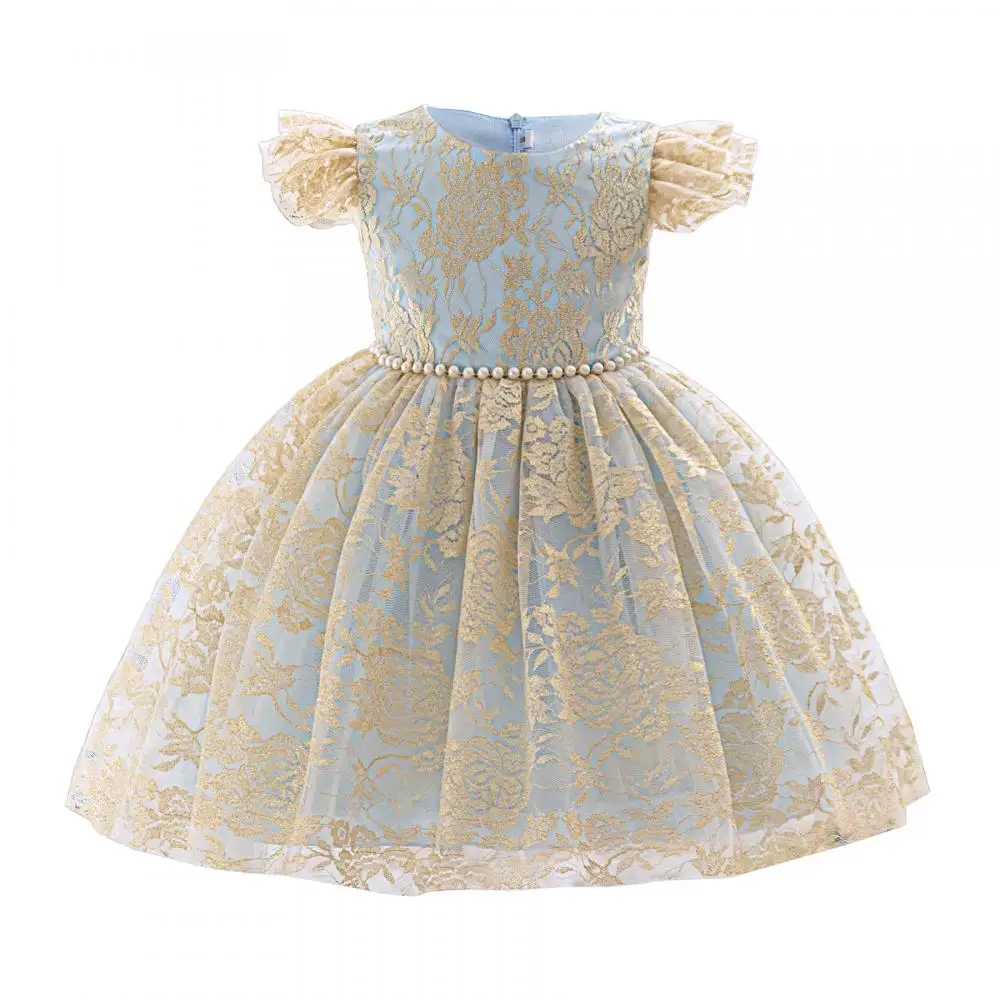 Summer Girls' New Pearl Patchwork Printed Butterfly Fly Sleeves Fluffy Skirt Birthday Party Children's Day Performance Dress
Summer Girls' New Pearl Patchwork Printed Butterfly Fly Sleeves Fluffy Skirt Birthday Party Children's Day Performance Dress