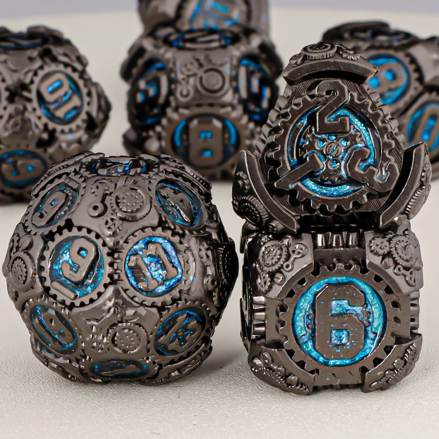Metal Gear Dice Set D&D D20 Polyhedron Suitable for Dungeon and Dragon RPG Role Playing Pioneer D and D Table Games
Metal Gear Dice Set D&D D20 Polyhedron Suitable for Dungeon and Dragon RPG Role Playing Pioneer D and D Table Games