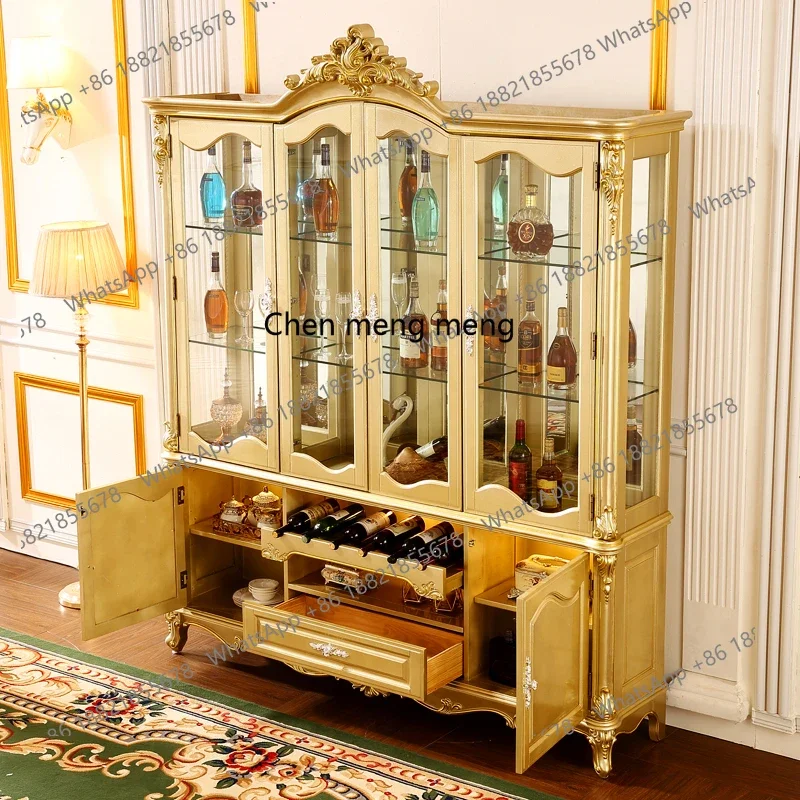 Новое поступление, европейский винный шкаф, резьба по дереву, цветочная вилла, мебель, декоративный шкаф, шкафчик цвета шампанского, золотой шкафчик
Новое поступление, европейский винный шкаф, резьба по дереву, цветочная вилла, мебель, декоративный шкаф, шкафчик цвета шампанского, золотой шкафчик