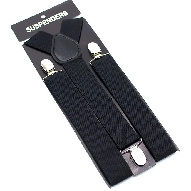 10 Pcs/Lot 3.5 CM Width Solid Color Unisex Suspenders 3 Clips Men Straps Adjustable Elastic Y-Back Braces Suit Skirt Accessories
10 Pcs/Lot 3.5 CM Width Solid Color Unisex Suspenders 3 Clips Men Straps Adjustable Elastic Y-Back Braces Suit Skirt Accessories
