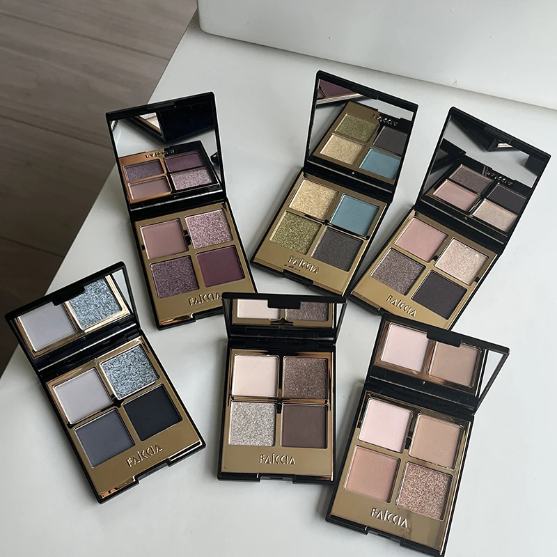 FAICCIA Four-color Eyeshadow Palette Daily Makeup Smoky and Sparkling Eyeshadow Smooth Fine Original Make-up Cosmetics Beauty
FAICCIA Four-color Eyeshadow Palette Daily Makeup Smoky and Sparkling Eyeshadow Smooth Fine Original Make-up Cosmetics Beauty