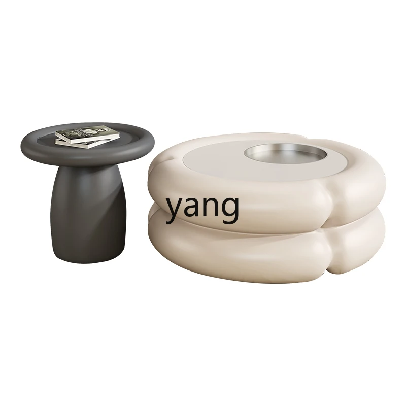 Yjq Cream Style Size round Tea Table TV Cabinet Unit Modern Minimalist Living Room Cotton Candy Tea Table
Yjq Cream Style Size round Tea Table TV Cabinet Unit Modern Minimalist Living Room Cotton Candy Tea Table