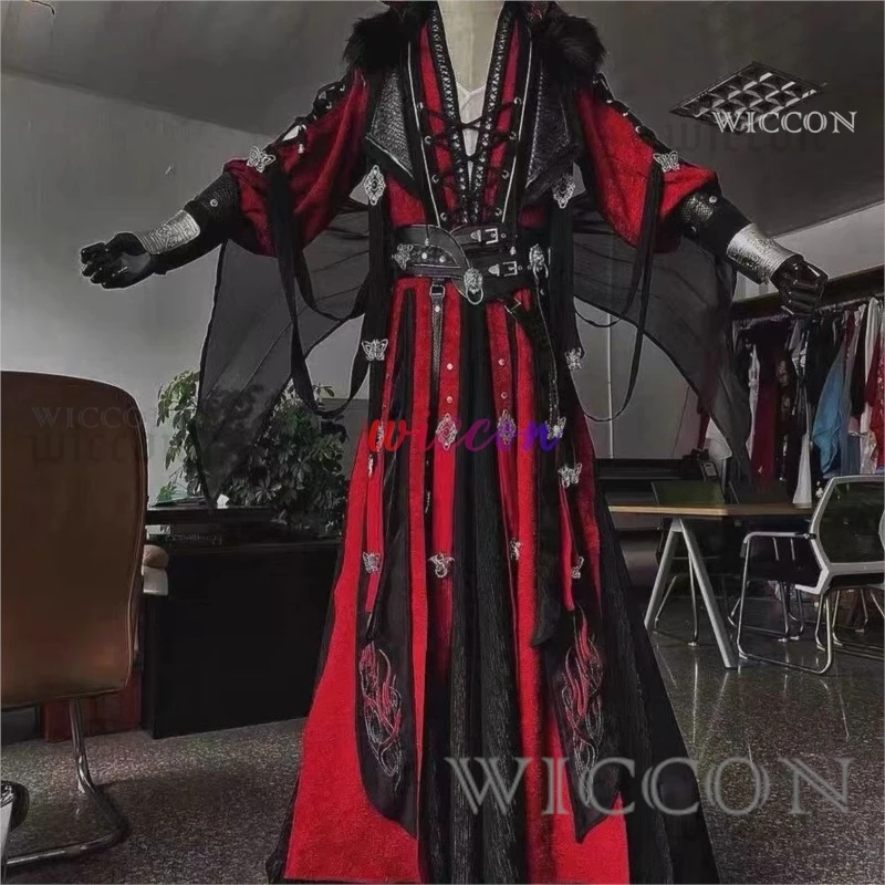 Аниме TGCF Tian Guan Ci Fu Hua Cheng Косплей Костюм TV Series Demon King Hua Cheng Cos Платье Hanfu Полный комплект Высокое качество
Аниме TGCF Tian Guan Ci Fu Hua Cheng Косплей Костюм TV Series Demon King Hua Cheng Cos Платье Hanfu Полный комплект Высокое качество
