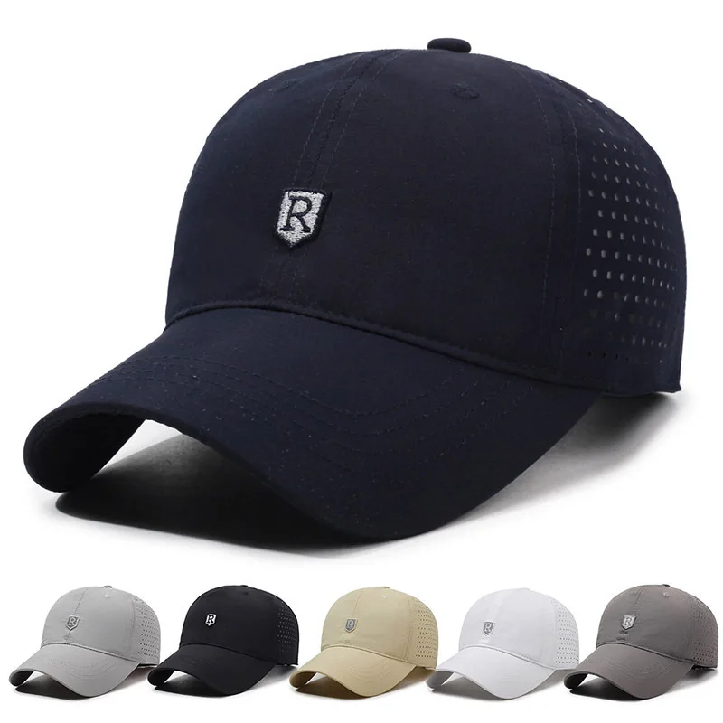 Summer Back Punched Quick Dry Baeball Cap For And Women Outdoor Sport Lightweight Breathable Sun Protection Vior Hat
Summer Back Punched Quick Dry Baeball Cap For And Women Outdoor Sport Lightweight Breathable Sun Protection Vior Hat