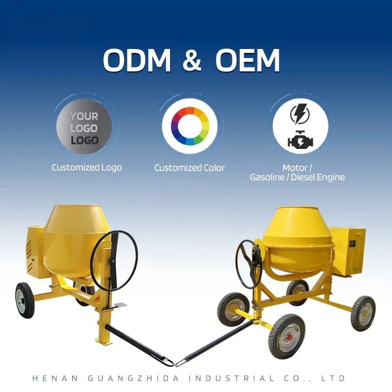 Factory Supply Barrow Type 180L Electric Concrete Mixer Portable Wheelbarrow Cement Mixing Drum with Wheels
Factory Supply Barrow Type 180L Electric Concrete Mixer Portable Wheelbarrow Cement Mixing Drum with Wheels
