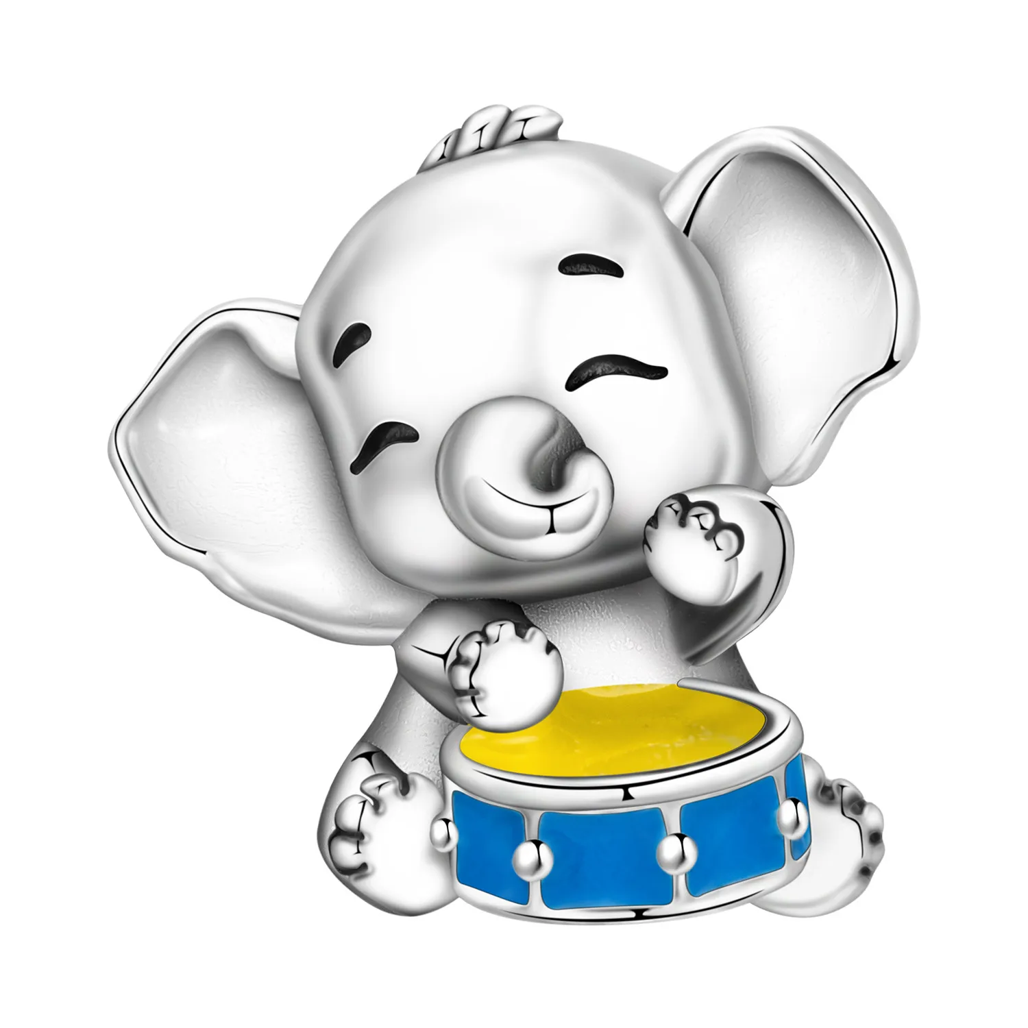 CYCUFF 925 Sterling Silver Green Drumming Elephant Animal Pendants Bracelet Necklace Charms Fit Jewelry Party Beads DIY Gifts
CYCUFF 925 Sterling Silver Green Drumming Elephant Animal Pendants Bracelet Necklace Charms Fit Jewelry Party Beads DIY Gifts