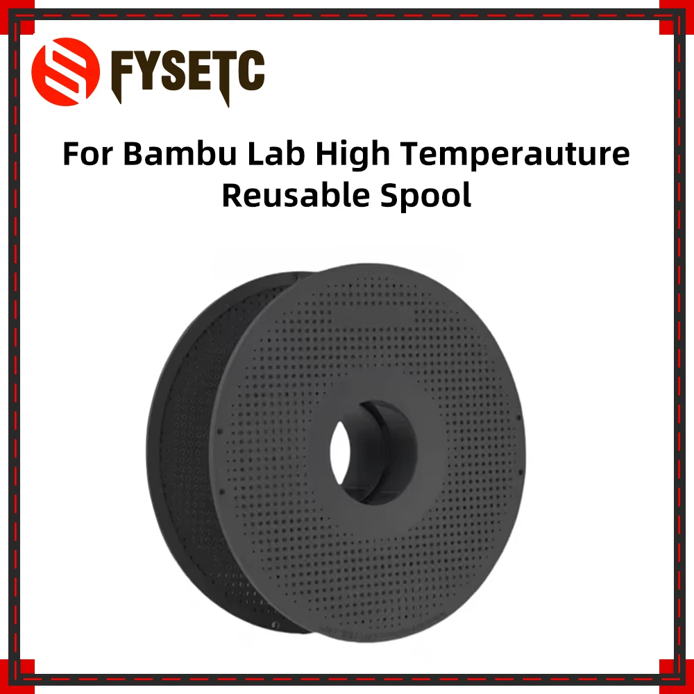 Для 3D-принтера Bambu Lab, многоразовые катушки, стойка для высокотемпературных материалов для ABS ASA PA6-GF, нить ABS-GF для деталей 3D-принтера
Для 3D-принтера Bambu Lab, многоразовые катушки, стойка для высокотемпературных материалов для ABS ASA PA6-GF, нить ABS-GF для деталей 3D-принтера