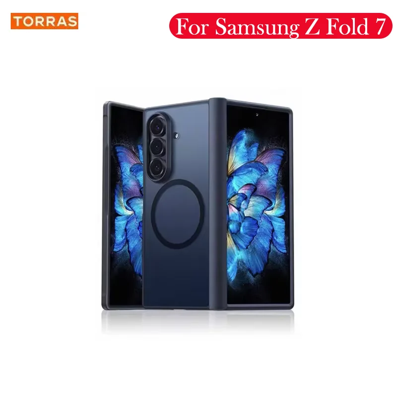 TORRAS Case For Samsung Z Fold 7 Wireless Charging Back Cover Shell
TORRAS Case For Samsung Z Fold 7 Wireless Charging Back Cover Shell