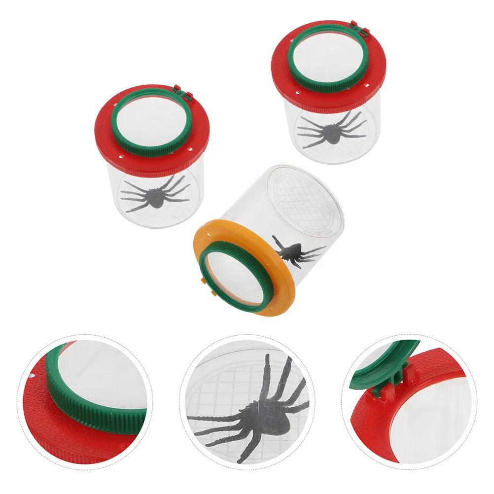 Набор из 3 контейнеров для наблюдения за насекомыми с увеличительными стеклами, для изучения природы на открытом воздухе, развивающий инструмент для детей, для изучения естественных наук
Набор из 3 контейнеров для наблюдения за насекомыми с увеличительными стеклами, для изучения природы на открытом воздухе, развивающий инструмент для детей, для изучения естественных наук