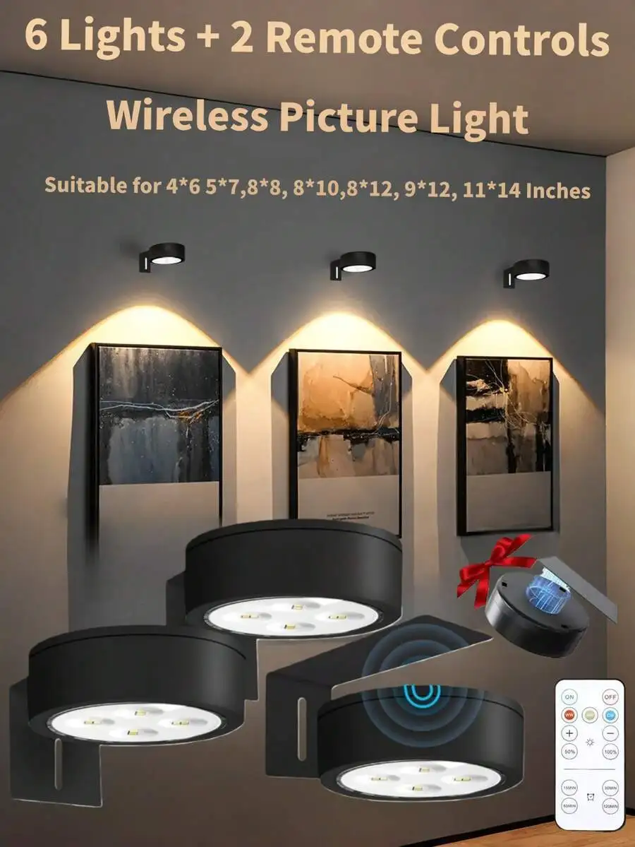 6/3/1pcs Set LED Wireless Metal Wall Art Light, Magnetic Wall Lamp, LED Art Display Light, Battery Powered Wireless LED Drawing Light, Night Light, 3 Lighting Modes, Suitable For Wall Decor, Home Decor, Bedside, Bedroom, Study, Staircase, Hallway, Indoor
6/3/1pcs Set LED Wireless Metal Wall Art Light, Magnetic Wall Lamp, LED Art Display Light, Battery Powered Wireless LED Drawing Light, Night Light, 3 Lighting Modes, Suitable For Wall Decor, Home Decor, Bedside, Bedroom, Study, Staircase, Hallway, Indoor