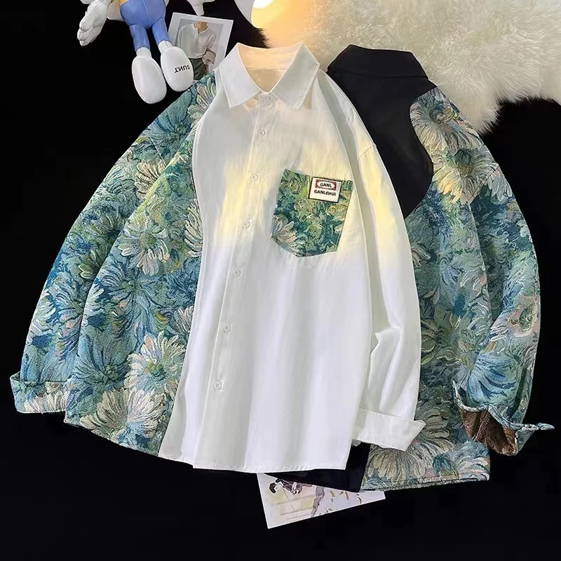 Весенне-осенний большой размер 300, лоскутное длинное све, свободная мужская одежда в Корейском стиле Harajuku Sle, верхняя одежда, повседневная мода
Весенне-осенний большой размер 300, лоскутное длинное све, свободная мужская одежда в Корейском стиле Harajuku Sle, верхняя одежда, повседневная мода