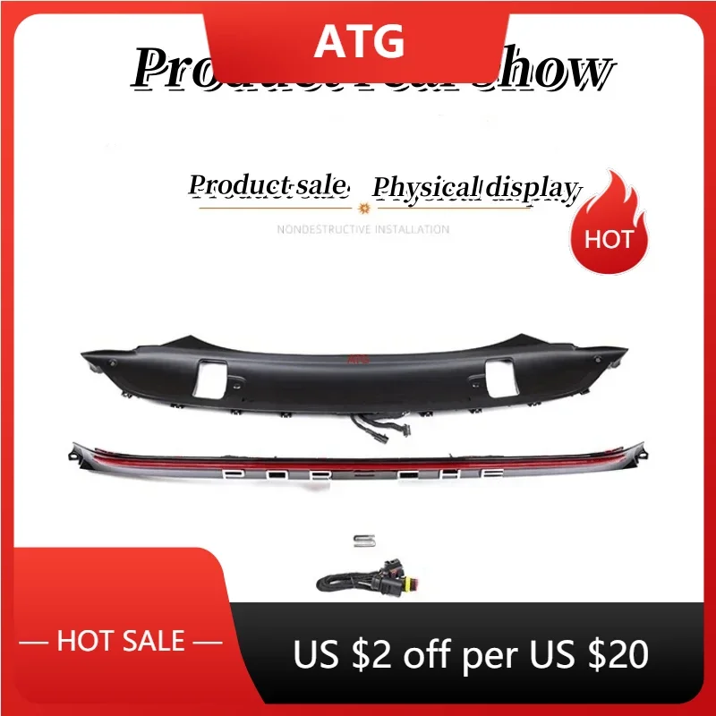 Suitable for Porsche 2016-2023 718 taillight dynamic flow steering and straight-through drive brake light retrofit new models
Suitable for Porsche 2016-2023 718 taillight dynamic flow steering and straight-through drive brake light retrofit new models