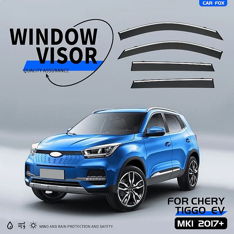 For Chery Tiggo EV 2017+ Car Window Visor Rain Sun Shade Side Windshield Awning Auto Accessories
For Chery Tiggo EV 2017+ Car Window Visor Rain Sun Shade Side Windshield Awning Auto Accessories