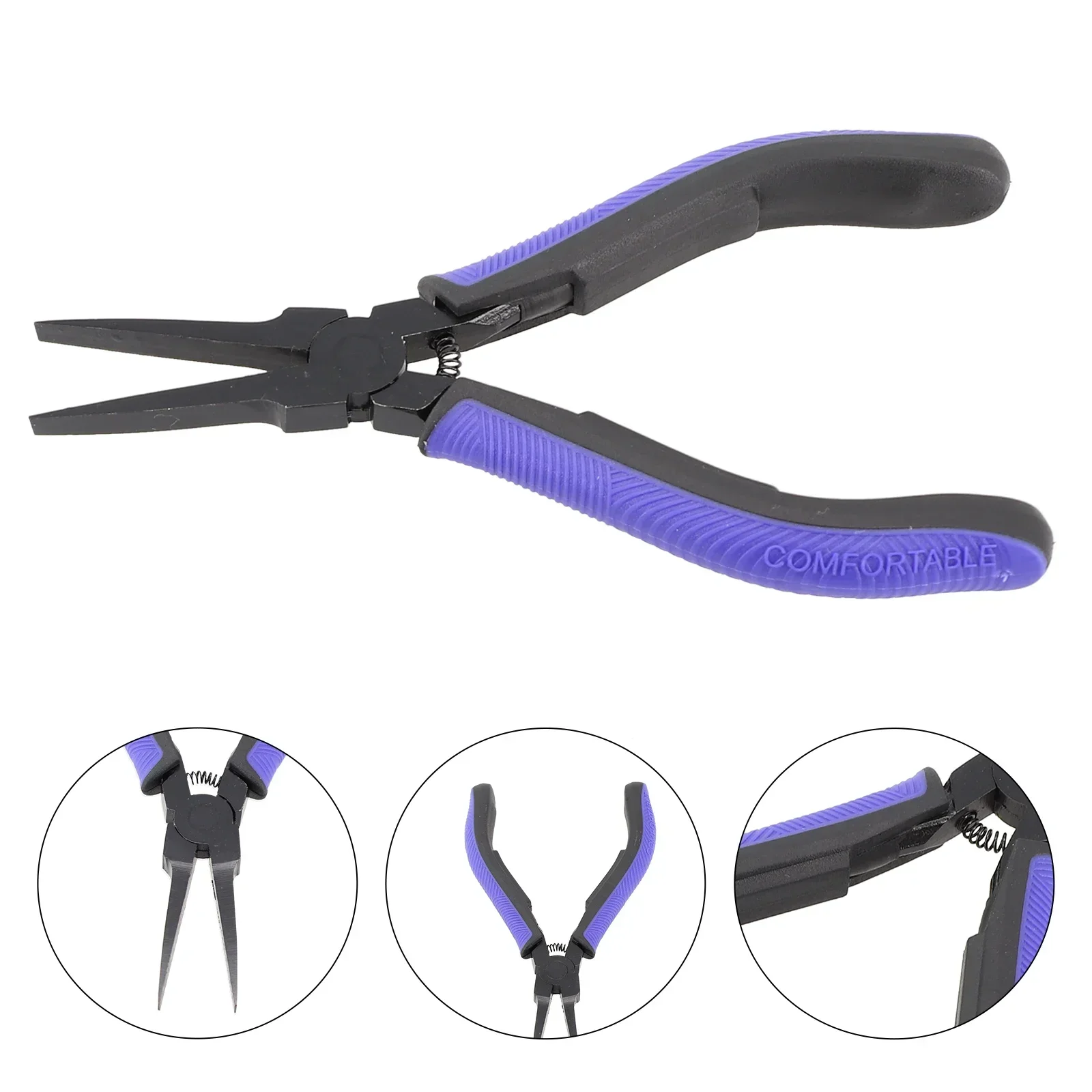 Multifunction Toothless Flat Nose Pliers Thin Flat Nose Tongs For Electronic Jewelry Making DIY Manual Pliers For Jewelry Repair
Multifunction Toothless Flat Nose Pliers Thin Flat Nose Tongs For Electronic Jewelry Making DIY Manual Pliers For Jewelry Repair