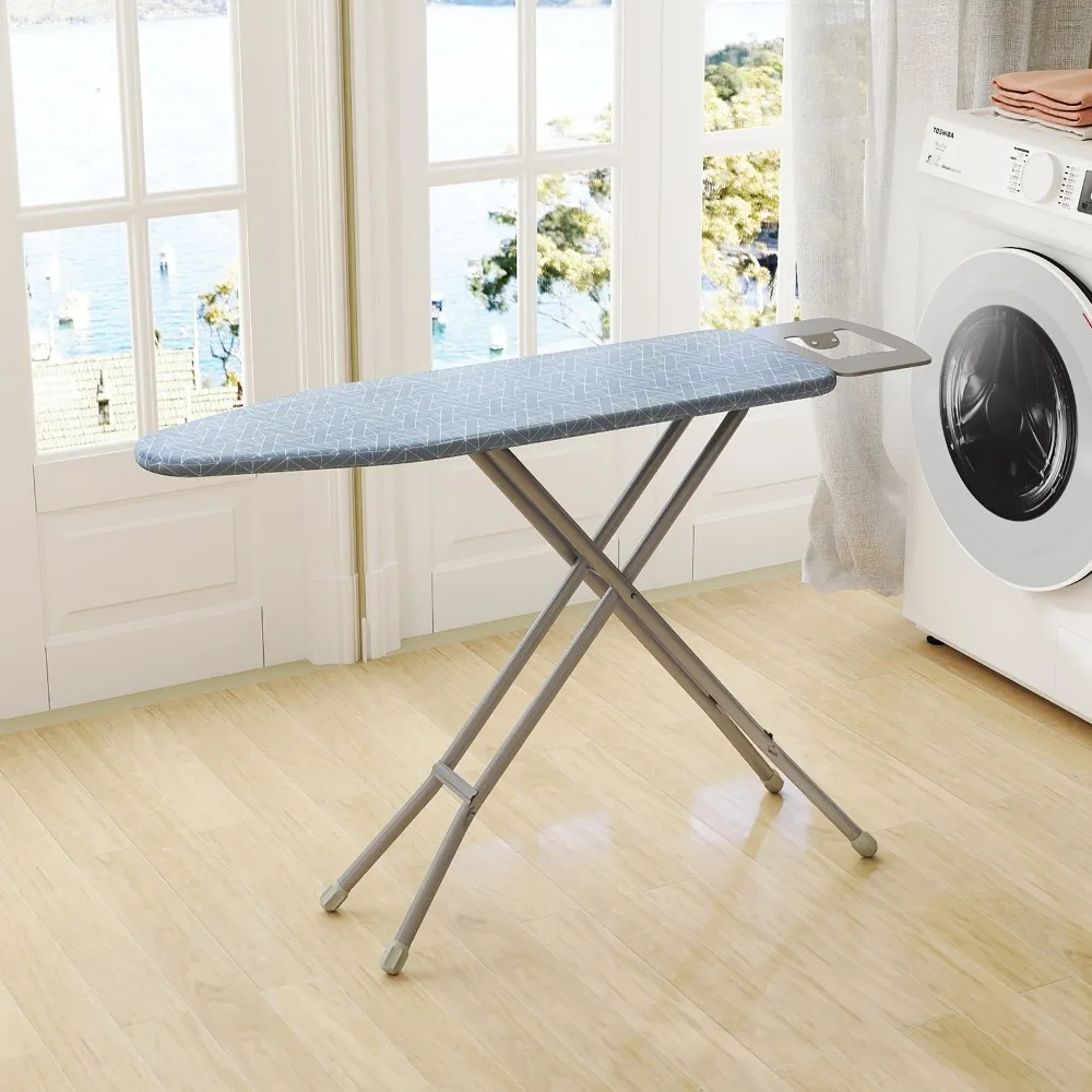 48'' x 13.5'' Carbon Steel Ironing Table w/ 7-Level Height & Heat Resistant
48'' x 13.5'' Carbon Steel Ironing Table w/ 7-Level Height & Heat Resistant