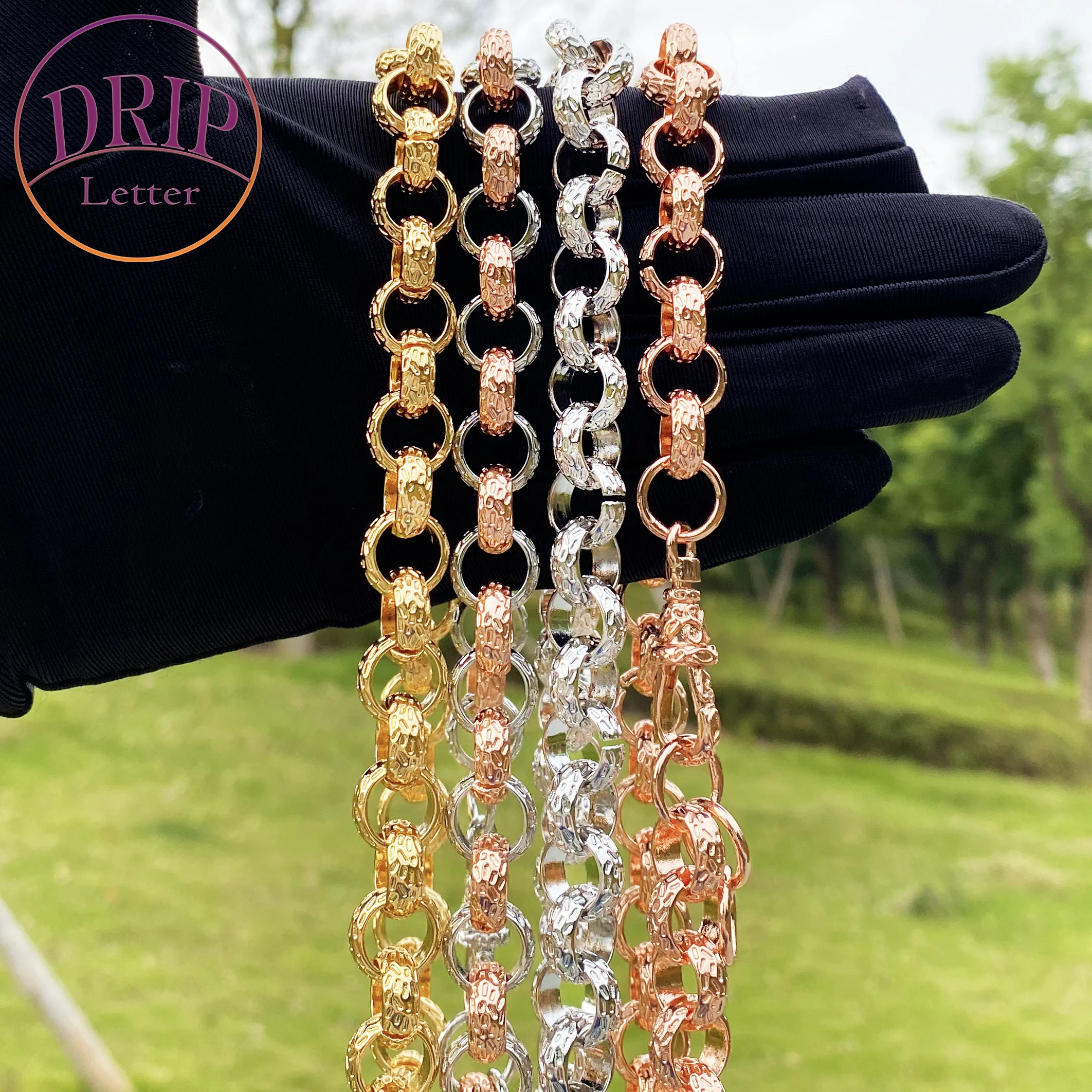 Drip Letter Cuban Link Chain Necklace Choker for Men Real Copper Hip Hop Jewelry
Drip Letter Cuban Link Chain Necklace Choker for Men Real Copper Hip Hop Jewelry
