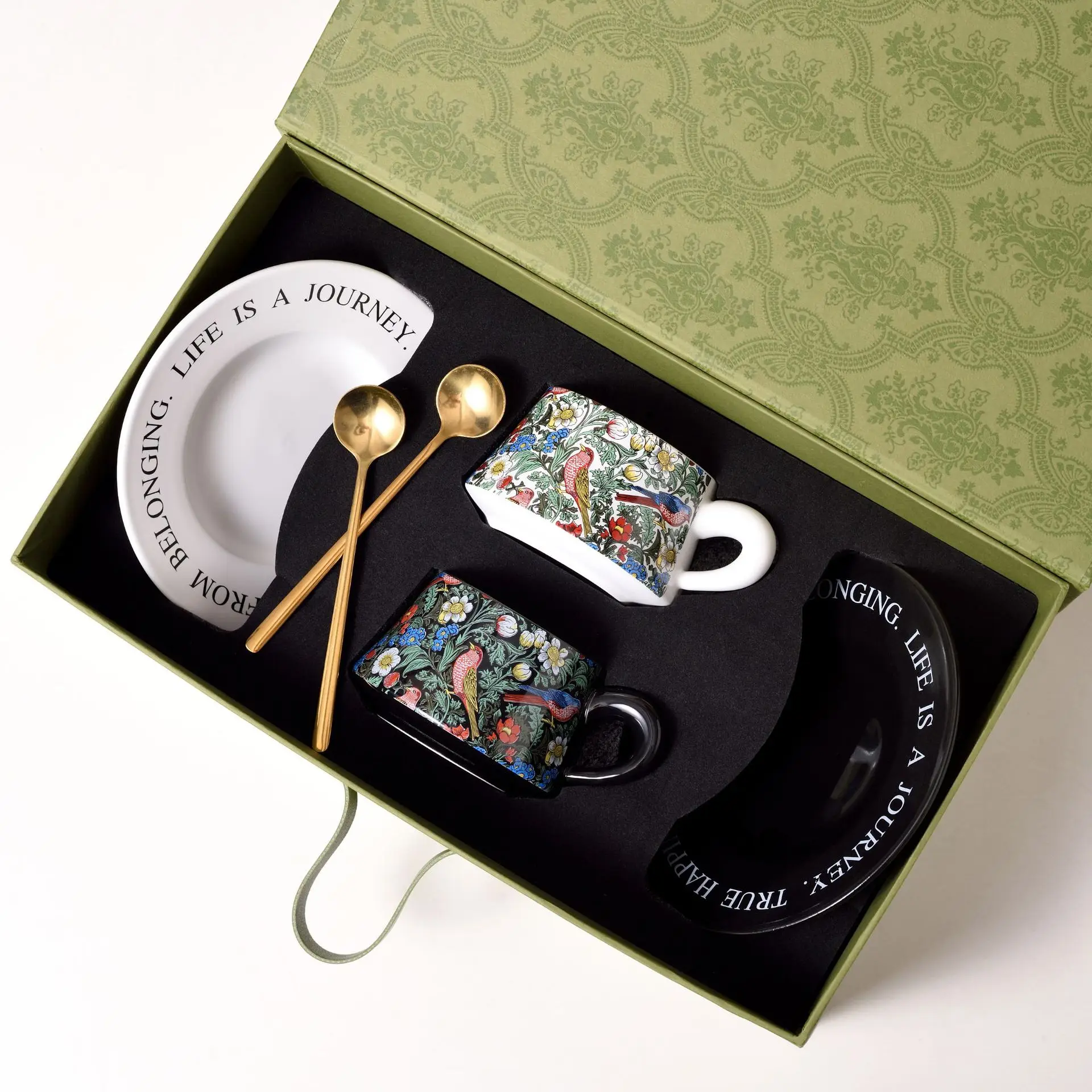 Coffee Cup Set Gift Box Cany Opening Ceremony Anniversary Paaging Cerc Universal Daily Use Plant Floral Design
Coffee Cup Set Gift Box Cany Opening Ceremony Anniversary Paaging Cerc Universal Daily Use Plant Floral Design