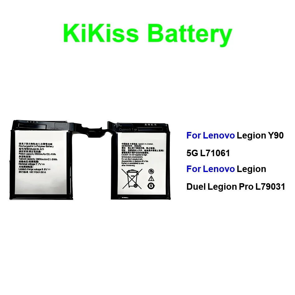 Mobile Phone Battery Long-Lasting BL323 BL310 BL312 2500-2800Mah For Lenovo Legion Duel Y90 Pro 5G
Mobile Phone Battery Long-Lasting BL323 BL310 BL312 2500-2800Mah For Lenovo Legion Duel Y90 Pro 5G