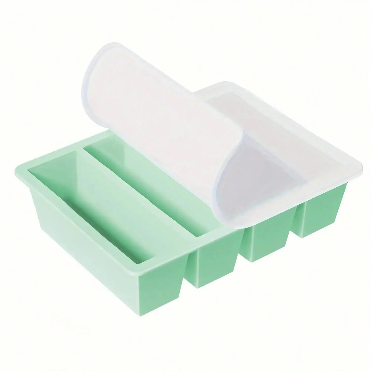 1pc Silicone Tray With Lid - Durable Kitchen Storage For Soups, Broths And Sauces - Stackable Food Prep Container
1pc Silicone Tray With Lid - Durable Kitchen Storage For Soups, Broths And Sauces - Stackable Food Prep Container