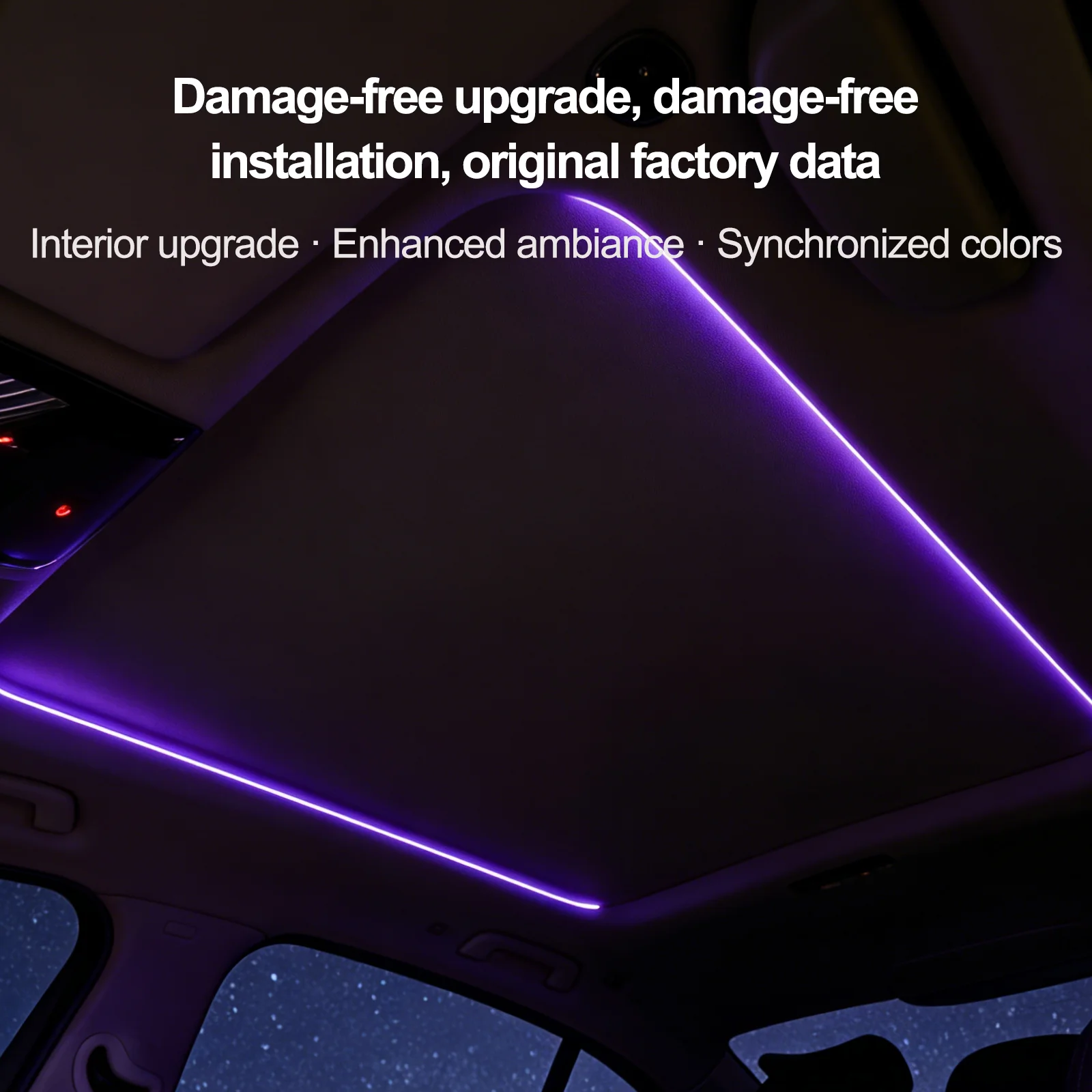 Ambient Light for BMW 5 Series G60 G68 2024-2025 Panoramic Sunroof Side LED Strip Interior Lighting, Original Protocol Synchroni
Ambient Light for BMW 5 Series G60 G68 2024-2025 Panoramic Sunroof Side LED Strip Interior Lighting, Original Protocol Synchroni