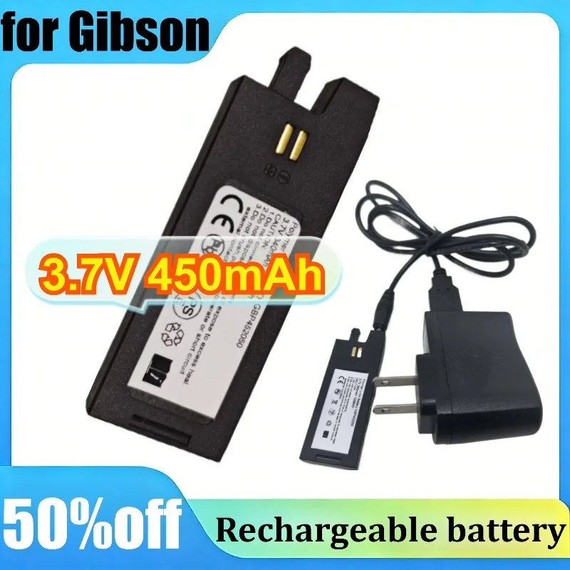 Аккумулятор 3.7V 450mAh для системы автоматической настройки гитар Gibson GBP-452050 GBP-042030 с зарядным устройством. Комплект: аккумуляторы и зарядное устройство.
Аккумулятор 3.7V 450mAh для системы автоматической настройки гитар Gibson GBP-452050 GBP-042030 с зарядным устройством. Комплект: аккумуляторы и зарядное устройство.