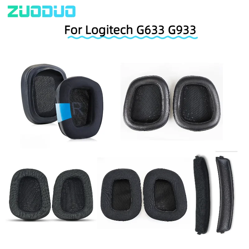 Replacement Earpads Headband Cover for Logitech G935 G635 G933 G633 Leather / Velvet / Ice gel Headset Earmuff Earphone Sleeve
Replacement Earpads Headband Cover for Logitech G935 G635 G933 G633 Leather / Velvet / Ice gel Headset Earmuff Earphone Sleeve