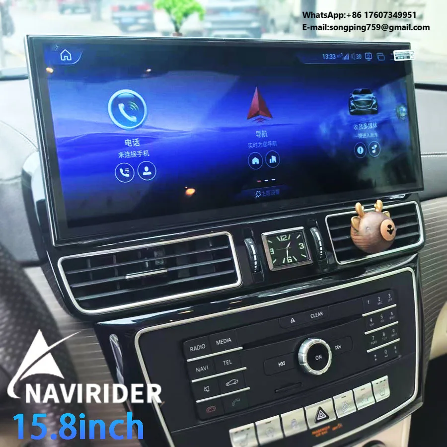 CarPlay HU for Benz ML GL GLE GLS 2012-2019 Auto Android 15 Multimedia GPS 15.8inch DSP Navigation Stereo Car Radio Video Player
CarPlay HU for Benz ML GL GLE GLS 2012-2019 Auto Android 15 Multimedia GPS 15.8inch DSP Navigation Stereo Car Radio Video Player