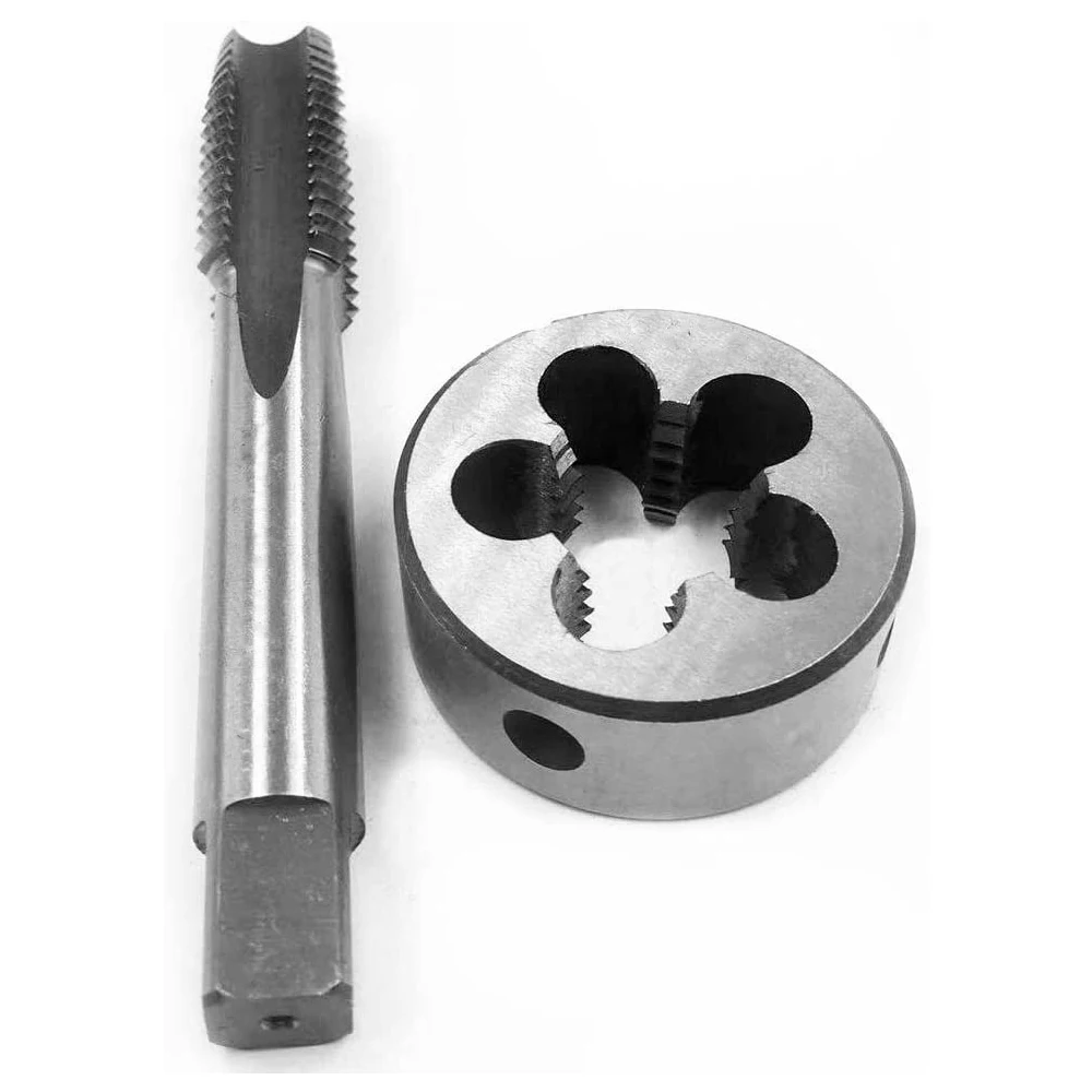 HUAZHICHUN 1PC 1-11.5 Tap + 1PC 1-11.5 Die, HSS Tap and Die Set Right Hand Tap
HUAZHICHUN 1PC 1-11.5 Tap + 1PC 1-11.5 Die, HSS Tap and Die Set Right Hand Tap
